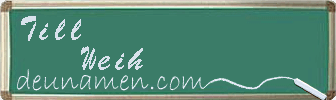 Till Weih Visitenkarte